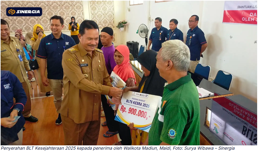 5.879 Warga Terima BLT Kesra 2025, Wali Kota Maidi : Jangan Untuk Judol