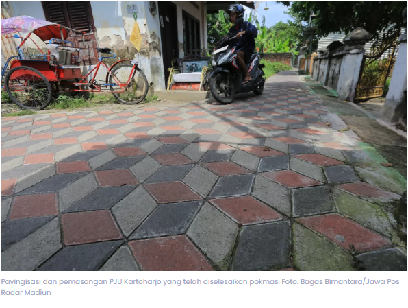 Empat Kelurahan di Kartoharjo Madiun Ajukan Program Pavingisasi Tahun Depan
