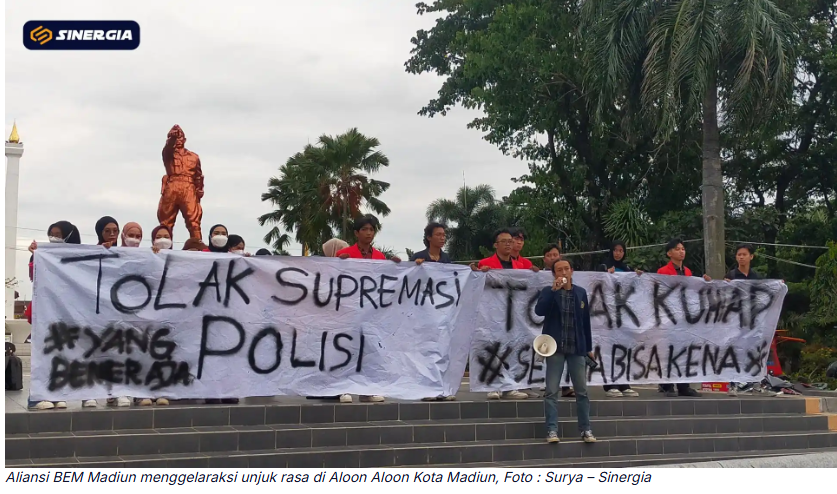 BEM Madiun Tolak Pengesahan UU KUHAP, Nilai Banyak Pasal Multitafsir
