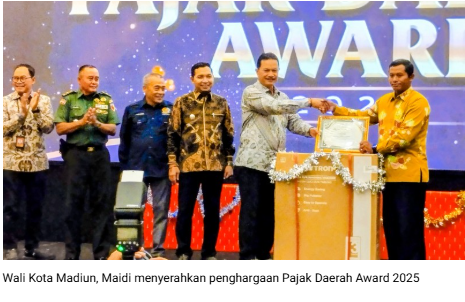 Pajak Daerah Award 2025, Pemkot Madiun Umumkan Relaksasi Pajak Hingga 100 PersenPajak Daerah Award 2025, Pemkot Madiun Umumkan Relaksasi Pajak Hingga 100 Persen