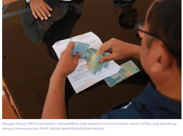 Rekening Dipakai Judi Online, Bansos 10 Warga Madiun Langsung Dibekukan