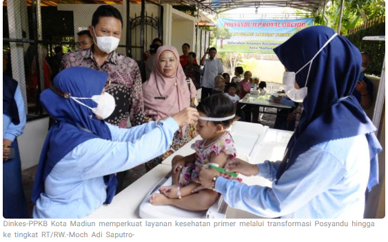 Dinkes-PPKB Kota Madiun Perkuat Layanan Posyandu Berbasis Siklus Hidup