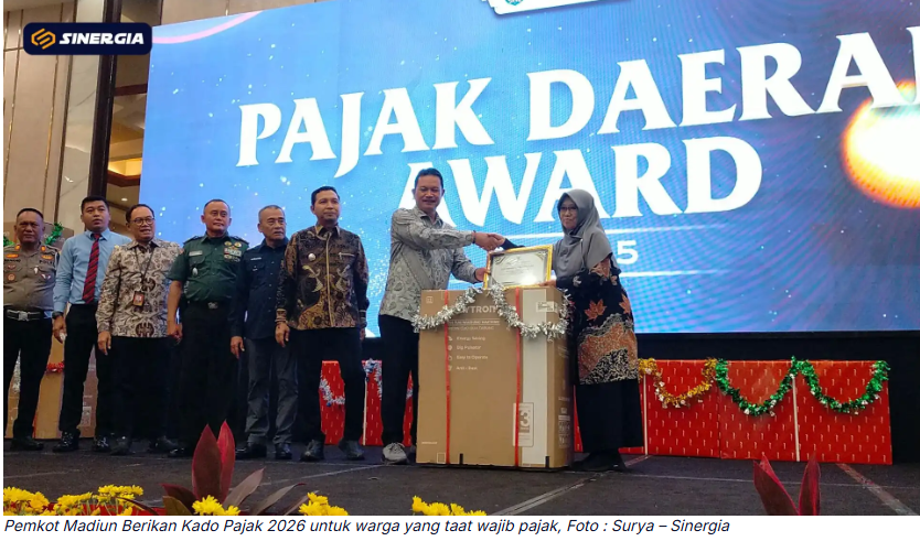 Pemkot Madiun Berikan Kado Pajak 2026 untuk Ribuan Wajib Pajak