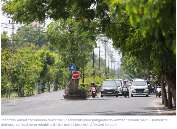 Penataan Yos Sudarso Madiun Dimulai 2026, Prioritas Kawasan Kumuh dan Infrastruktur Dasar