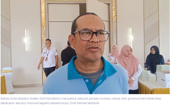 Mutasi Pejabat Pemkot Madiun Digelar Desember, Tunggu Hasil Evaluasi dari BKN