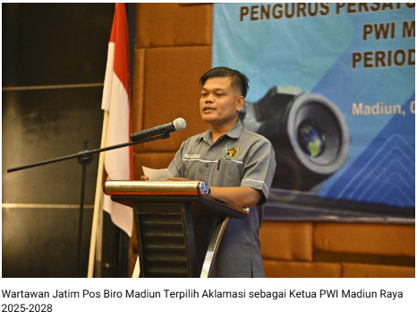 PWI Madiun Raya Resmi Dilantik, Jumali Tekankan Profesionalitas dan Penguatan Kompetensi Jurnalis