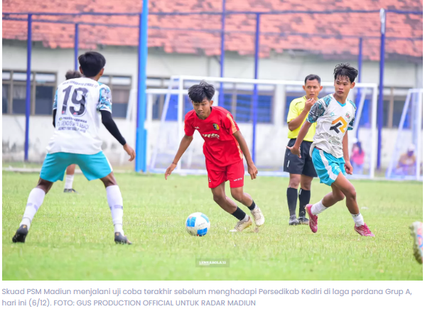 PSM Madiun Incar Tiga Poin Kontra Persedikab, Coach Rudi Minta Pemain Fokus Total