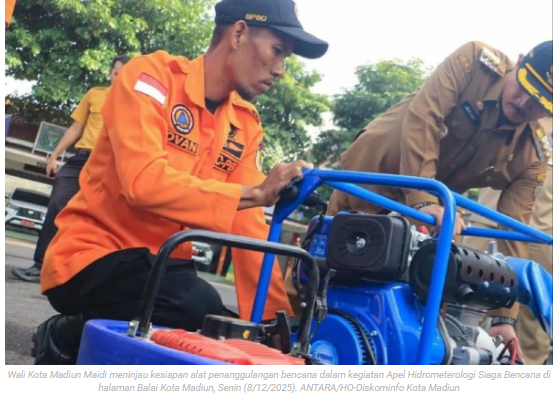 BPBD Kota Madiun siagakan personel antisipasi dampak cuaca ekstrem