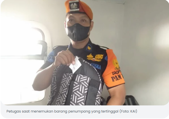 623 Barang Tertinggal Milik Penumpang Senilai Rp817 Juta Berhasil Diselamatkan KAI Daop 7 Madiun