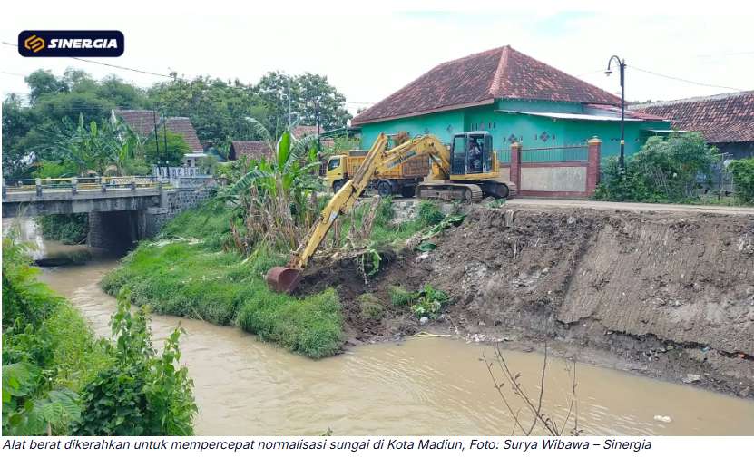 Pemkot Madiun Percepat Normalisasi Sungai untuk Antisipasi Cuaca Ekstrem