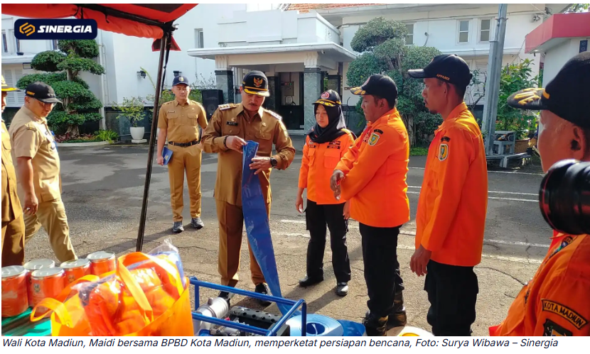 Hadapi Cuaca Ekstrem, Pemkot Madiun Perketat Kesiapsiagaan Bencana