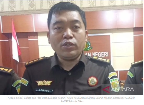 Kejari Kota Madiun selamatkan aset negara senilai Rp2,25 miliar