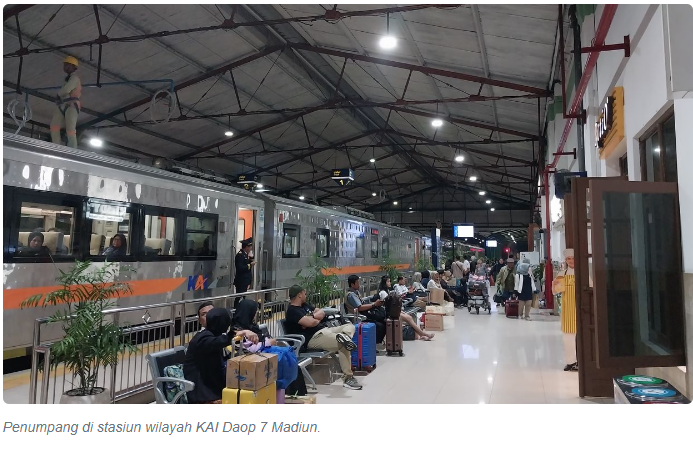Libur Nataru, Daop 7 Madiun Sediakan 65.556 Tiket KA Jarak Jauh