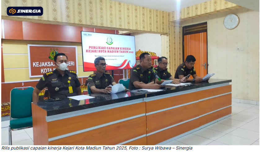 Sepanjang 2025, Kejari Kota Madiun Amankan Aset dan Keuangan Negara Lebih dari Rp2,5 Miliar