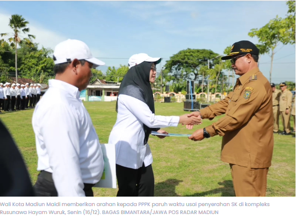 Sudah Pegang SK, PPPK Pemkot Madiun Diingatkan: Kerja Asal-asalan Bisa Dicoret