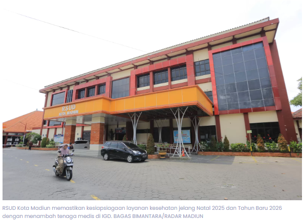 Jelang Nataru, RSUD Kota Madiun Tambah Dokter dan Perawat di IGD