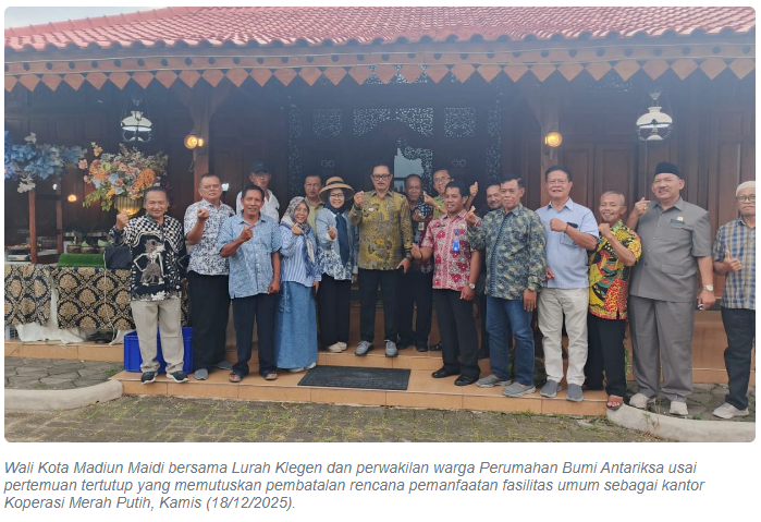 Usai Protes Warga, Pemkot Madiun Batalkan Rencana Kantor KMP di Fasum Bumi Antariksa