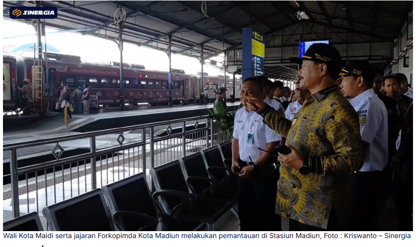 Wali Kota Madiun Cek Sarpras Fasilitas Publik dan Kebutuhan Pokok Jelang Nataru