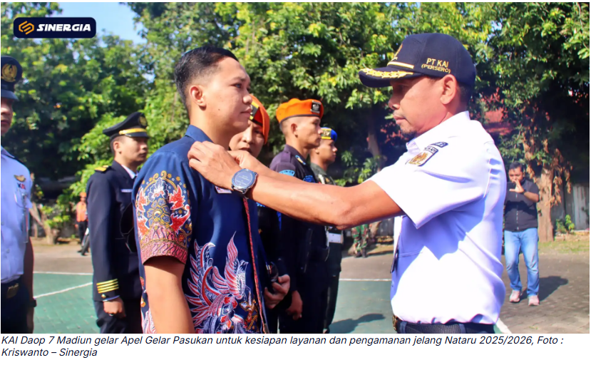 Tiket KA Laris Jelang Nataru, KAI Daop 7 Madiun Perkuat Layanan dan Pengamanan