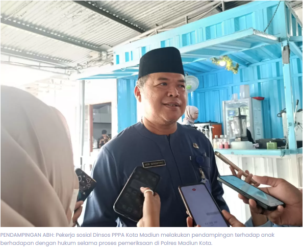 Kasus Pembunuhan di Josenan Madiun, Dinsos PPPA Dampingi Pemeriksaan Pelaku
