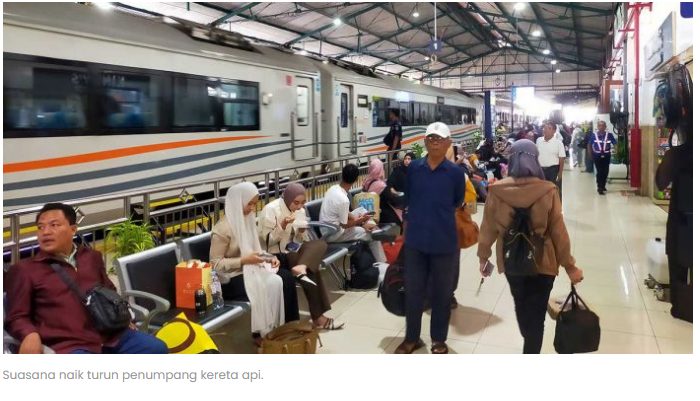 Arus Balik Nataru 2025/2026, KAI Daop 7 Madiun Layani 357 Ribu Penumpang