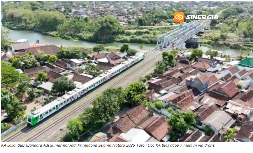 Okupansi Tembus 148 Persen, KA Bias Jadi Primadona Selama Nataru 2026