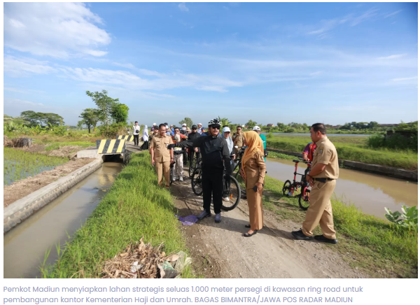 Bangun Kantor Kemenhaj di Winongo, Pemkot Madiun Siapkan Lahan 1.000 Meter Persegi