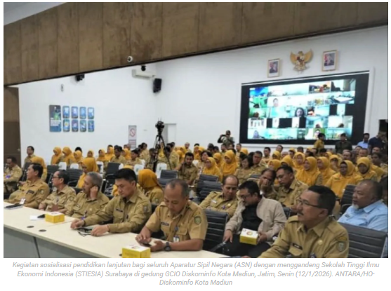 Pemkot Madiun minta ASN lanjutkan pendidikan ke jenjang pascasarjana