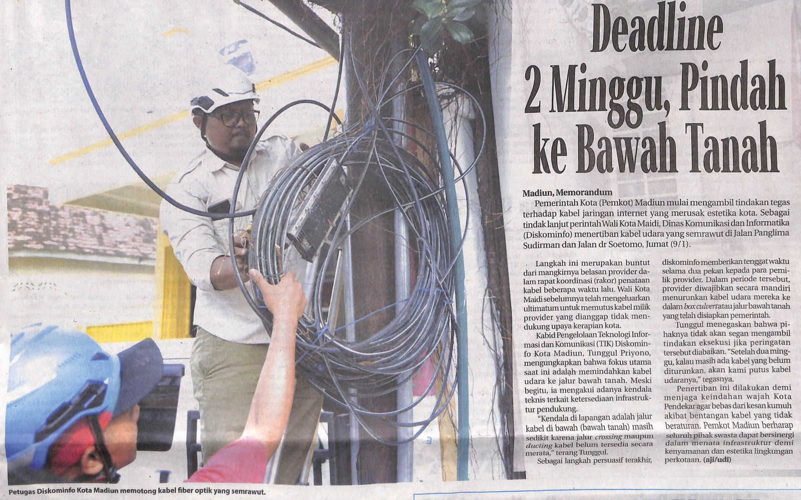 Deadline 2 Minggu, Pindah ke Bawah Tanah
