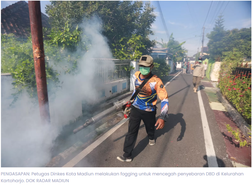 160 Kasus DBD Sepanjang 2025, Awal 2026 Kota Madiun Masih Nihil