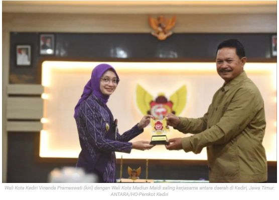 Kota Kediri dan Madiun kerja sama pembangunan potensi daerah