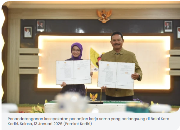 Kota Kediri dan Kota Madiun Perkuat Kerja Sama Strategis Lintas Sektor
