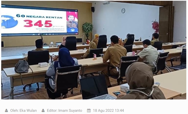 Pemkot Madiun Lakukan Koordinasi Antar Daerah Kendalikan Inflasi