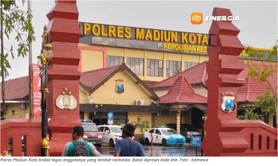 Positif Narkoba, 1 Perwira dan 2 Bintara Polres Madiun Kota Bakal Diproses Kode Etik