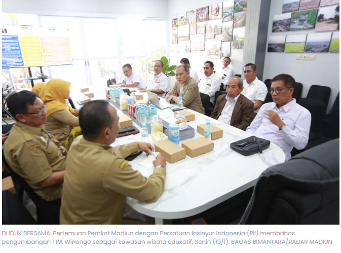 PII Dukung Pengembangan TPA Winongo Madiun, Disiapkan Jadi Wisata Edukasi