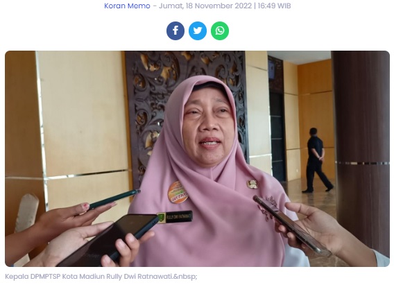 Tinggal Dua Bulan, Bisakah Pemkot Madiun Capai Target Investasi Rp 193 Miliar ?