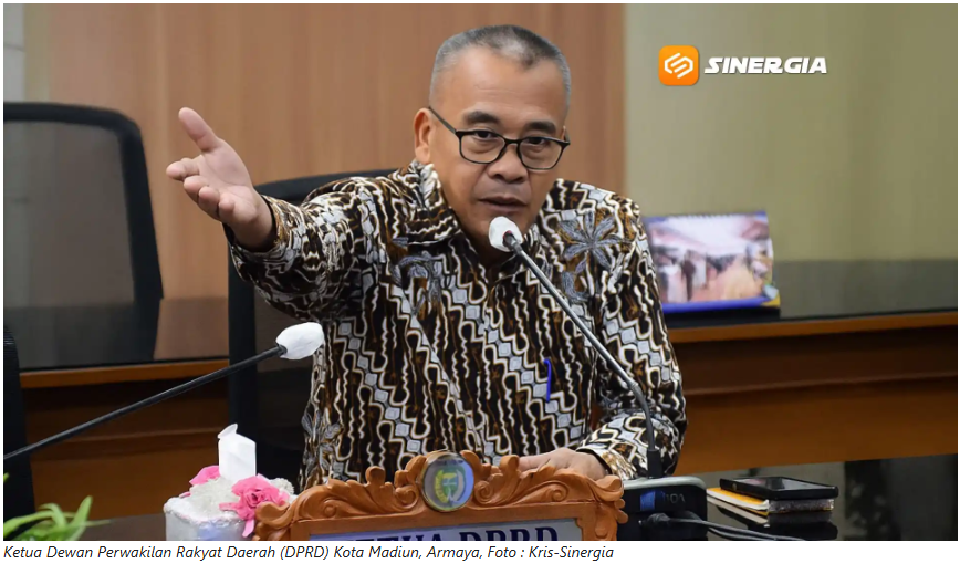 Soal OTT KPK, Ketua DPRD Armaya Nilai Jadi Peringatan Keras Birokrasi Pemkot Madiun