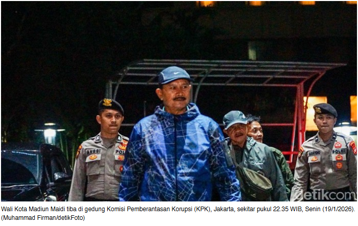 Gerindra Jatim Tegaskan Walkot Madiun Maidi yang Kena OTT KPK Bukan Kader