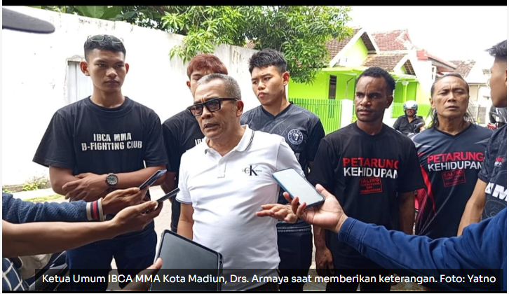 IBCA MMA Kota Madiun, Targetkan Borong Medali di Kejuaraan Jurprof Jawa Timur