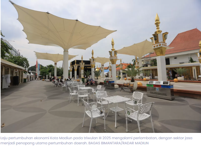 Ekonomi Kota Madiun Melambat, Triwulan III 2025 Tumbuh 5,6 Persen