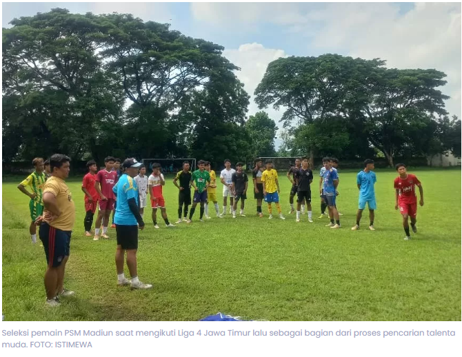 Ikut Piala Soeratin Jatim, PSM Madiun Resmi Bentuk Tim U-17