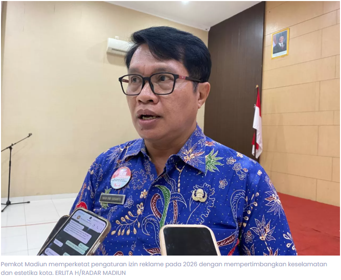 Demi Keselamatan dan Estetika, Reklame di Kota Madiun Diatur Ketat