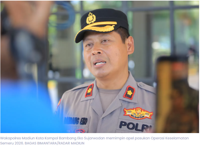 ETLE hingga Ramp Check, Ini Fokus Operasi Keselamatan Semeru 2026 di Madiun