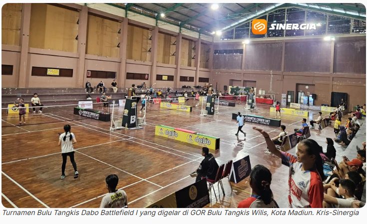 462 Atlet Ikuti Turnamen Bulu Tangkis Dabo Battlefield I di Kota Madiun