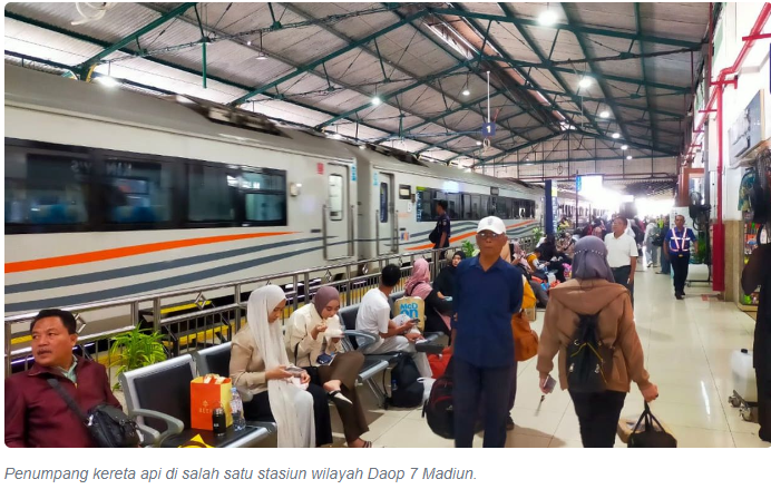 Tiket Lebaran 2026, Sudah Dipesan 19.110 Pelanggan KAI Daop 7 Madiun
