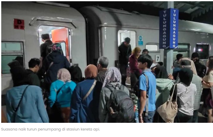 KAI Daop 7 Madiun Catat 411.893 Penumpang pada Januari 2026