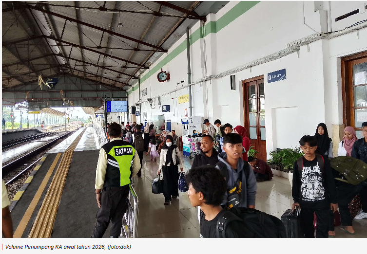 WOW Penumpang KAI Daop 7 Madiun Tumbuh Signifikan
