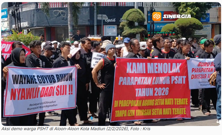 Polemik PSHT Memanas, Kubu Ketum PSHT Taufiq Tolak Parluh Kubu Moerdjoko