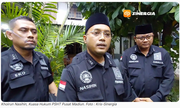 Sikapi Aksi Demo, PSHT Kubu Moerdjoko : Hormati Upaya Hukum di Pengadilan