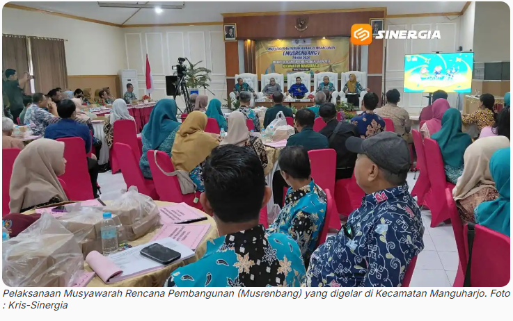 Musrenbangcam Manguharjo Catat 439 Usulan Prioritas untuk Pembangunan 2027